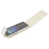 Pokrowiec z klapką na magnes Prestige biały SAMSUNG GT-S5611 / 10