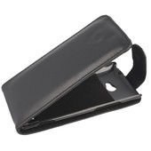 Pokrowiec z klapk na magnes Prestige czarny do HTC Windows Phone 8X