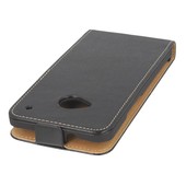 Pokrowiec z klapką na magnes Prestige Slim czarny HTC One / 5