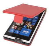 Pokrowiec z klapk na magnes Prestige Slim czerwony do NOKIA Lumia 720