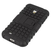 etui na ty� etui pancerne Hybrid Case czarny do SAMSUNG GT-i9505 Galaxy S IV