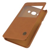 Pokrowiec etui sk�rzane NILLKIN Qin br�zowe do HTC 10