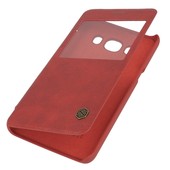 Pokrowiec etui sk�rzane NILLKIN Qin czerwone do HTC 10