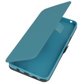 Pokrowiec etui Flexi Book niebieskie do SAMSUNG Galaxy Note 5