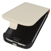 etui z klapk� z klapk� na magnes Prestige Slim bia�y do SAMSUNG Galaxy Grand Neo Plus