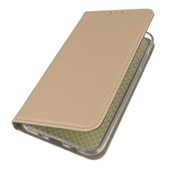 Pokrowiec etui z klapk� Magnet Book z�ote do SAMSUNG Galaxy J7 (2017)