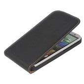 Pokrowiec z klapką na magnes Prestige Slim czarny HTC One M8 / 2