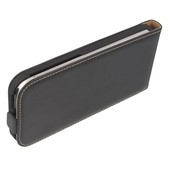 Pokrowiec z klapką na magnes Prestige Slim czarny HTC One M8 / 9