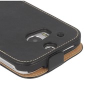 Pokrowiec z klapką na magnes Prestige Slim czarny HTC One M8 / 8