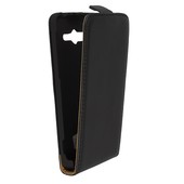 Pokrowiec z klapką na magnes Prestige Slim czarny HUAWEI Ascend G525 / 9