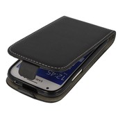 etui z klapk� z klapk� na magnes Prestige Slim Flexi czarny do SAMSUNG Galaxy Ace 4 LTE