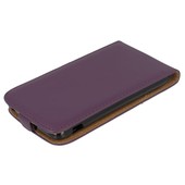 Pokrowiec z klapk� na magnes Prestige Slim Flexi fioletowy do SONY Xperia Z4