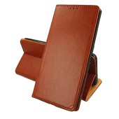 etui sk�rzane etui sk�rzane Flexi Book Special br�zowe do HUAWEI Y6s