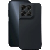 Pokrowiec Nak�adka z matowego silikonu Back Case Matt czarna do MOTOROLA Moto G67