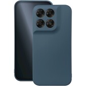 Pokrowiec Nak�adka z matowego silikonu Back Case Matt granatowa do MOTOROLA Moto G67