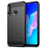 etui pancerne etui pancerne Karbon Case czarne do HUAWEI P40 Lite E