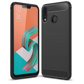 etui na ty� etui pancerne Karbon Case czarne do ASUS Zenfone 5Z ZS620KL