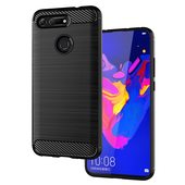 Pokrowiec etui pancerne Karbon Case czarne HUAWEI Honor View 20 / 5