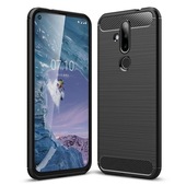 etui pancerne etui pancerne Karbon Case czarne do NOKIA 6.2