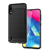 etui na ty� etui pancerne Karbon Case czarne do SAMSUNG Galaxy M10