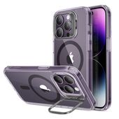 Pokrowiec Esr Classic Kickstand Halolock Magsafe przeroczyste/purple do APPLE iPhone 14 Pro Max