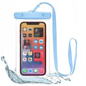 Pokrowiec wodoodporne etui TECH-PROTECT Universal Waterproof niebieskie do Xiaomi 14 Pro+