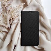 Pokrowiec etui Book Vennus Carbon czarne SAMSUNG Galaxy A26 5G / 10