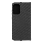 Pokrowiec etui Book Vennus Carbon czarne SAMSUNG Galaxy A52s 5G