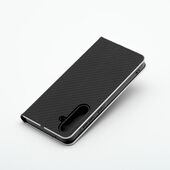Pokrowiec etui Book Vennus Carbon czarne Xiaomi Redmi 10 2022 / 10