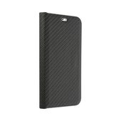 Pokrowiec etui Book Vennus Carbon czarne Xiaomi Redmi 12C