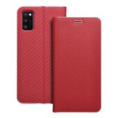 Pokrowiec etui Book Vennus Carbon czerwone do SAMSUNG Galaxy A41
