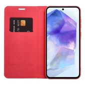 Pokrowiec etui Book Vennus Carbon czerwone Xiaomi Redmi Note 13 / 3
