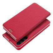 Pokrowiec etui Book Vennus Carbon czerwone Xiaomi Redmi Note 13 / 4