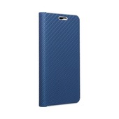 Pokrowiec etui Book Vennus Carbon granatowe do HUAWEI P30 Lite