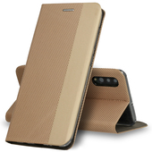 Pokrowiec etui Book Vennus Sensitive złote SAMSUNG Galaxy A52s 5G