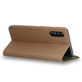 Pokrowiec etui Book Vennus Sensitive złote SAMSUNG Galaxy A52s 5G / 5