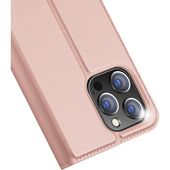 Pokrowiec etui book z podstawką DuxDucis SkinPro różowe APPLE iPhone 15 Pro Max / 7
