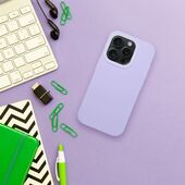 Pokrowiec etui Candy Part Case fioletowe APPLE iPhone 15 Plus / 6