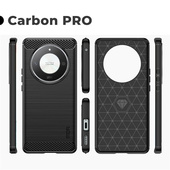 Pokrowiec Etui Carbon Pro czarne do Honor Magic 6 Lite
