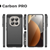 Pokrowiec Etui Carbon Pro czarne do Xiaomi Redmi Note 15 Pro 5G