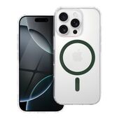 Pokrowiec Etui Drop Glue Colorful Ring Mag Cover MagSafe ciemnozielone do SAMSUNG Galaxy S26 Ultra