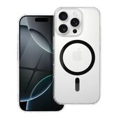 Pokrowiec Etui Drop Glue Colorful Ring Mag Cover MagSafe czarne do SAMSUNG Galaxy S26 Plus