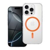 Pokrowiec Etui Drop Glue Colorful Ring Mag Cover MagSafe pomara�czowe do SAMSUNG Galaxy A17