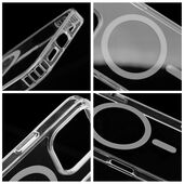 Pokrowiec Etui Drop Glue Colorful Ring Mag Cover MagSafe szare APPLE iPhone 16 Pro Max / 2