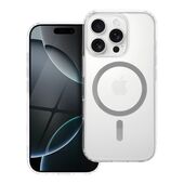 Pokrowiec Etui Drop Glue Colorful Ring Mag Cover MagSafe szare do SAMSUNG Galaxy A16 4G