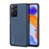 Pokrowiec etui Dux Ducis Fino niebieskie do Xiaomi Redmi Note 11 Pro+ 5G