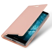 etui z klapk� etui book z podstawk� DuxDucis SkinPro r�owe do SONY Xperia XZ3