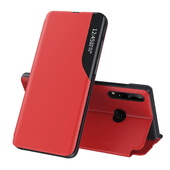 Pokrowiec etui Eco Leather View Case czerwone do SAMSUNG Galaxy A52 LTE