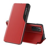 Pokrowiec etui Eco Leather View Case czerwone do Xiaomi Poco F3