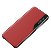 Pokrowiec etui Eco Leather View Case czerwone do Xiaomi Redmi Note 11 Pro+ 5G